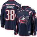 Men's Columbus Blue Jackets Boone Jenner #38 Navy Home Breakaway Player Jerseys