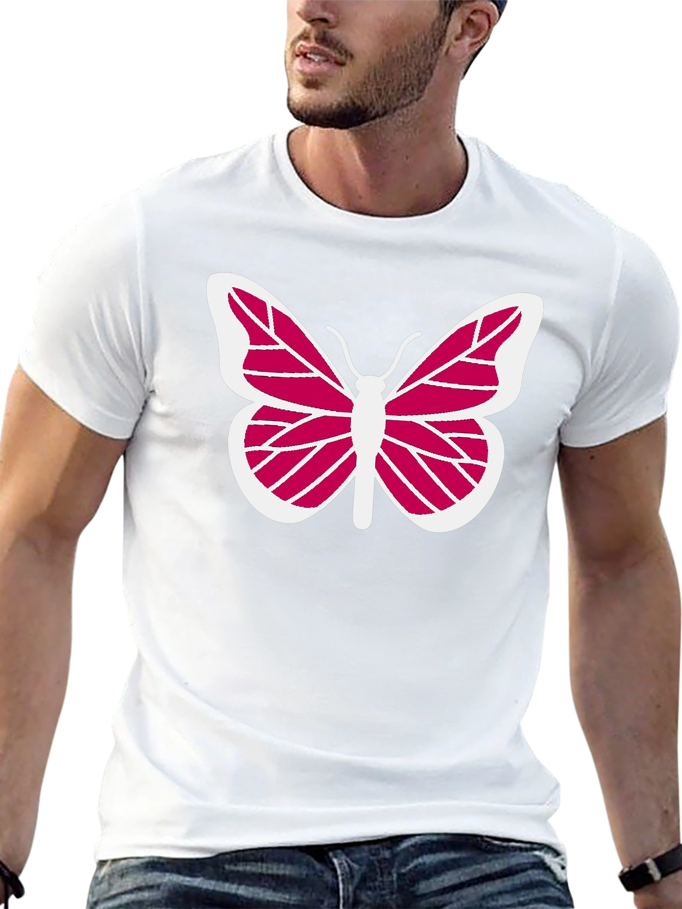Butterfly Graphic Tee - Stylish Everyday Wear