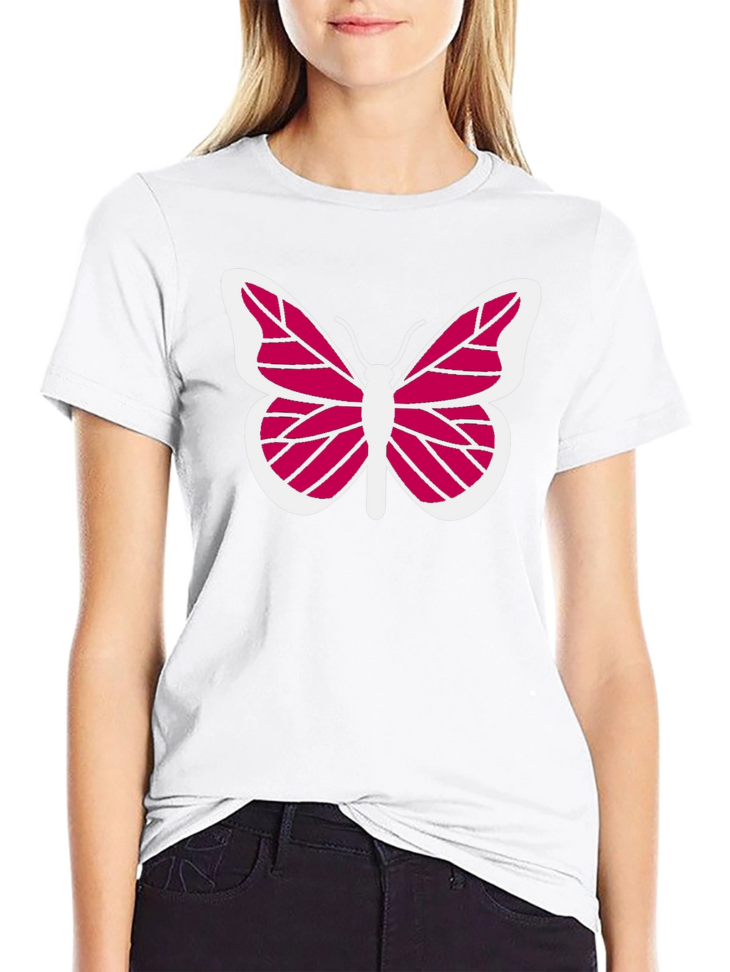 Butterfly Graphic Tee - Stylish Everyday Wear