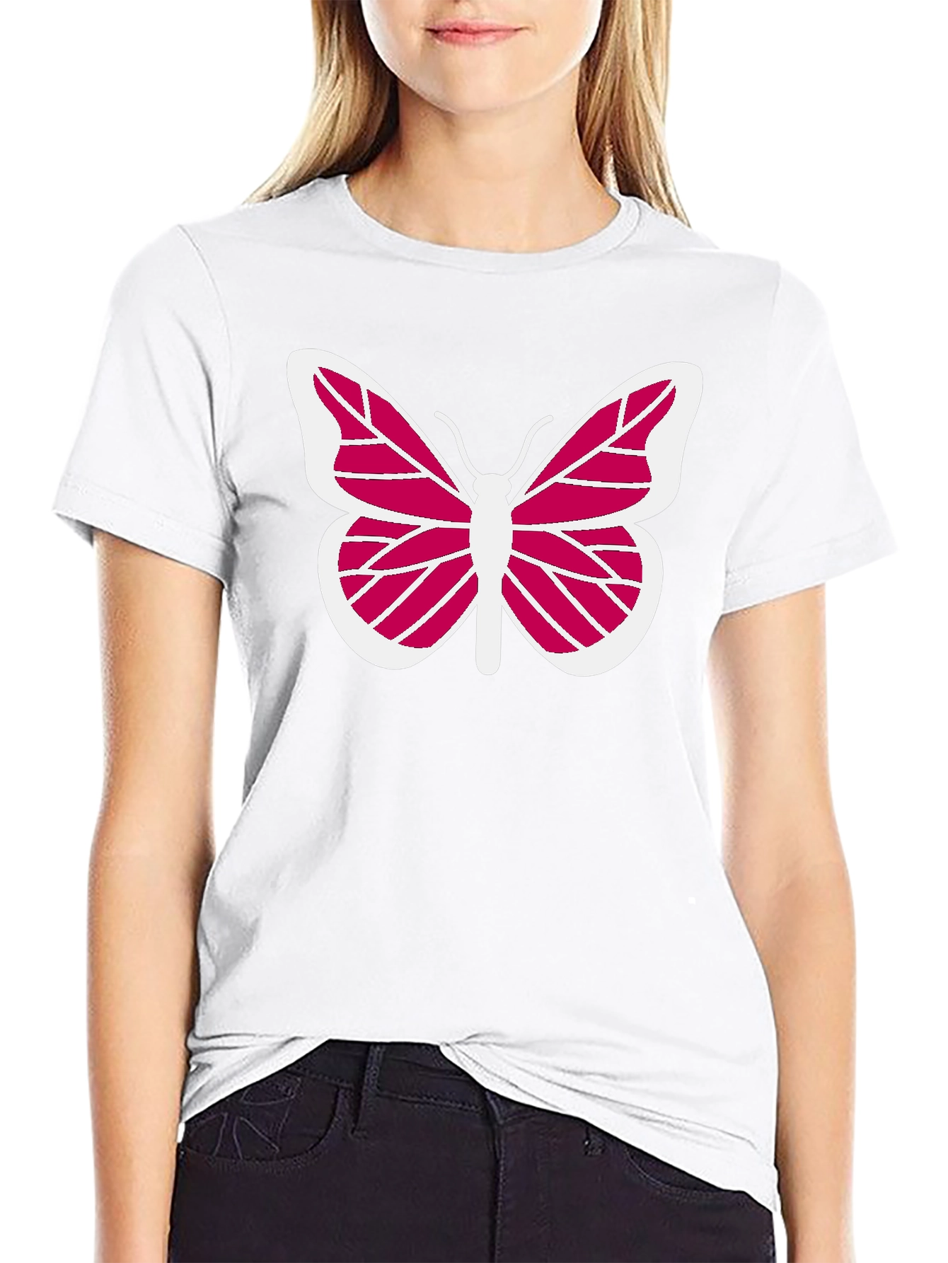Butterfly Graphic Tee - Stylish Everyday Wear
