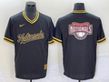 Men's Washington Nationals Black Alternate Authentic Team Jerseys