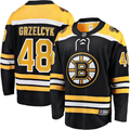 Men's Boston Bruins Matt Grzelcyk #48 Black Player Game Jerseys