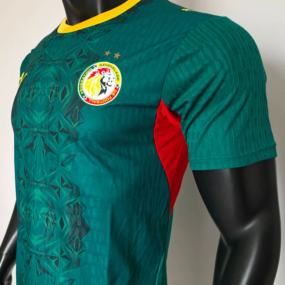 2026/27 Senegal Away Green Player Version Soccer Jersey 2 星 Detail 2