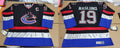 Men's Vancouver Canucks Markus N?slund #19 Black Game Jerseys