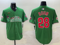 Men's Philadelphia Phillies Alec Bohm #28 Green Replica Team Jerseys