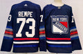 Men's New York Rangers Matt Rempe #73 Blue Jerseys