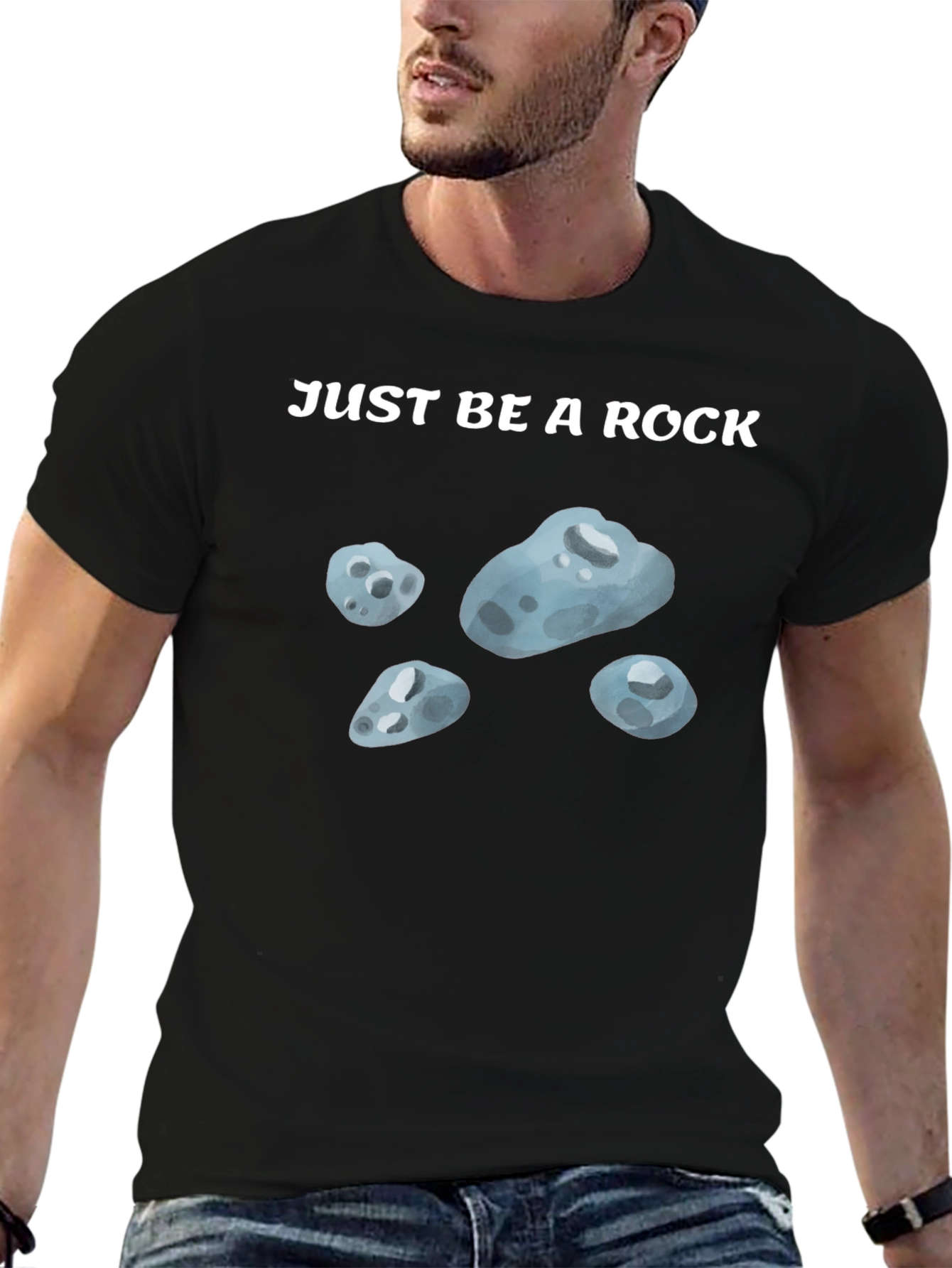Just Be A Rock T-Shirt - Relaxed Fit