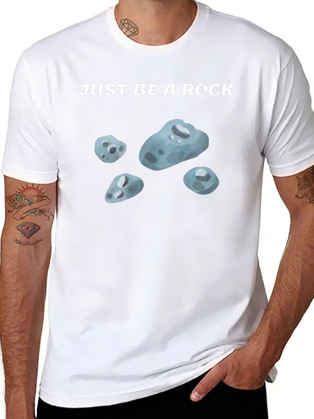Just Be A Rock T-Shirt - Relaxed Fit