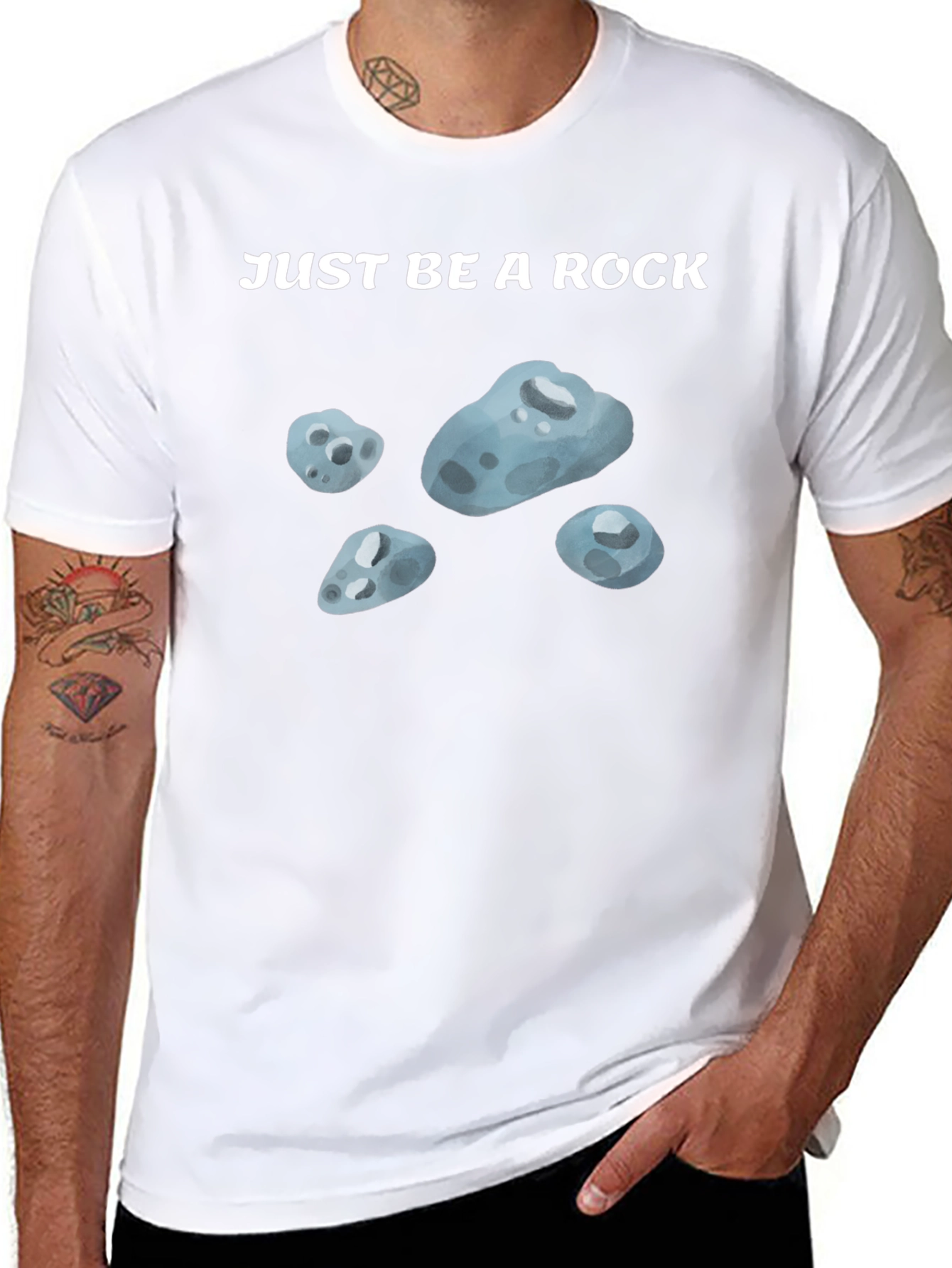 Just Be A Rock T-Shirt - Relaxed Fit