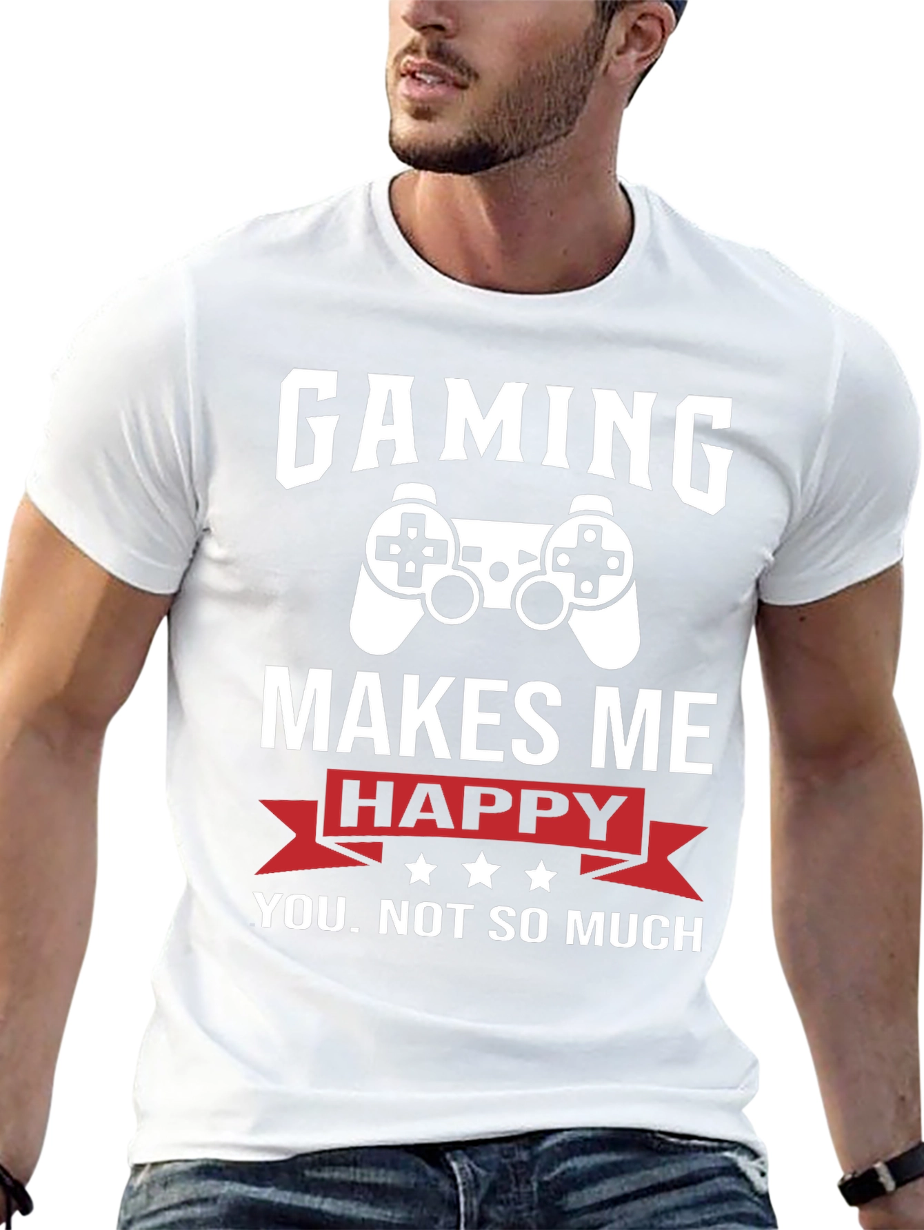 Gaming Makes Me Happy T-Shirt