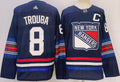 Men's New York Rangers Jacob Trouba #8 Blue Player Jerseys