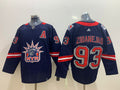 Men's New York Rangers Mika Zibanejad #93 Navy Player Game Jerseys