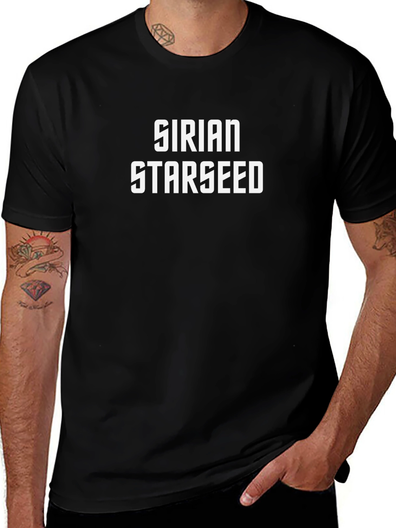 Sirian Starseed Black T-Shirt