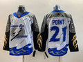 Men's Tampa Bay Lightning Brayden Point #21 White Player Jerseys