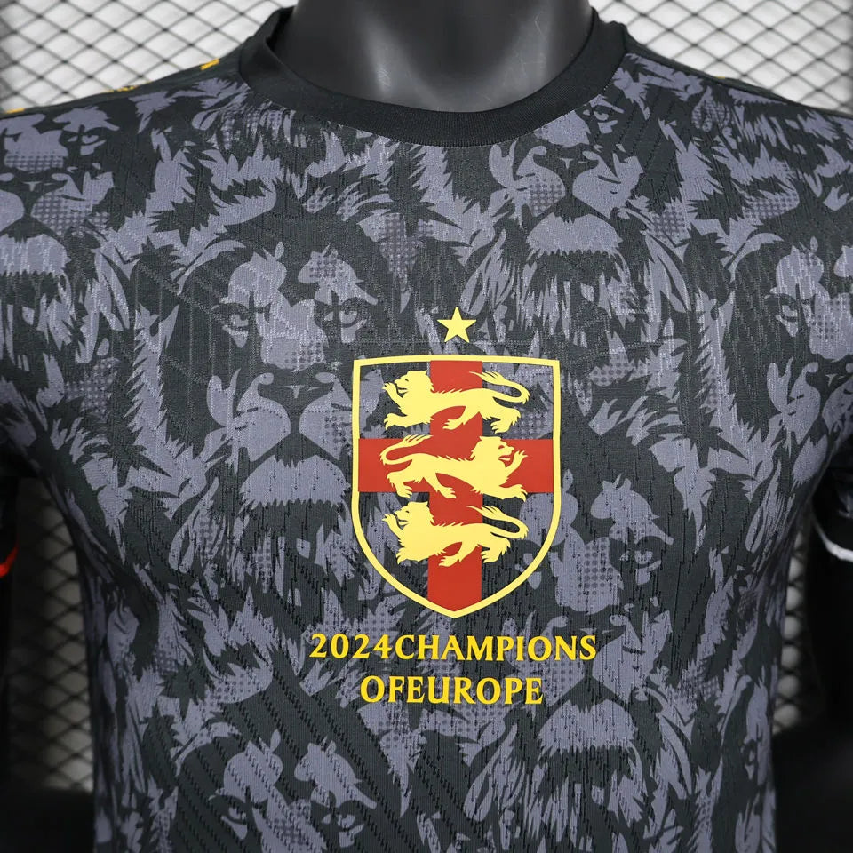 2025 England Special Edition Player Version Soccer Jersey Detail 1