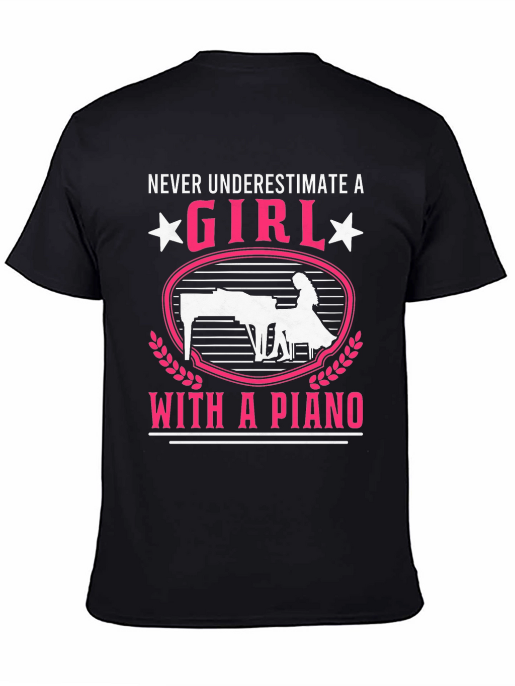 Girl With a Piano T-Shirt