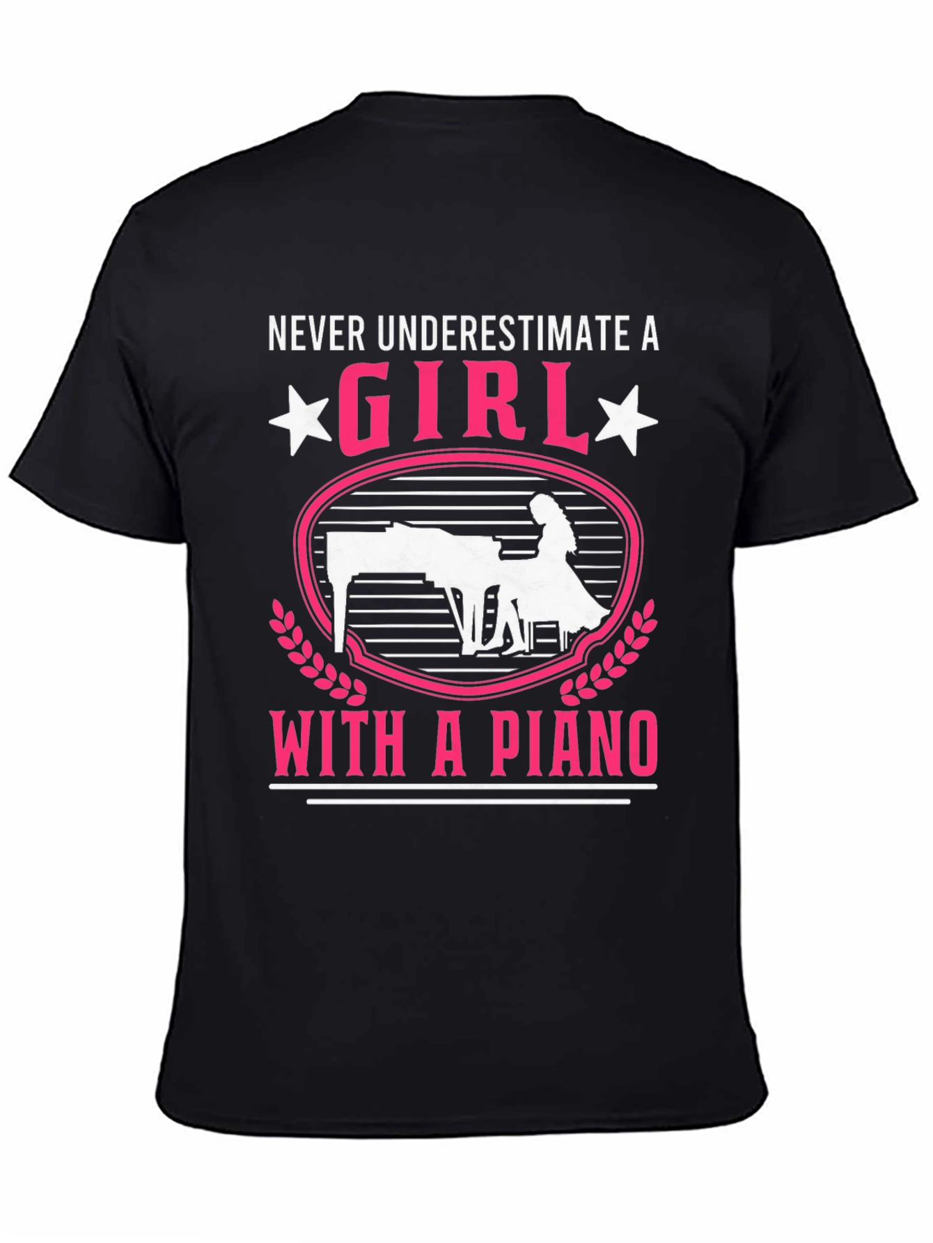 Girl With a Piano T-Shirt
