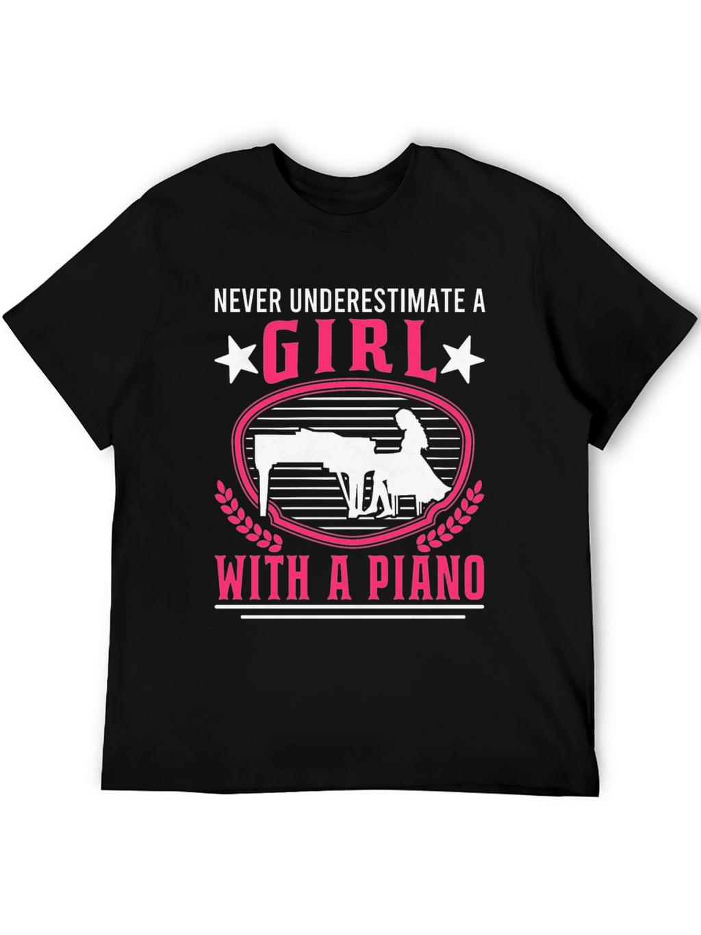 Girl With a Piano T-Shirt