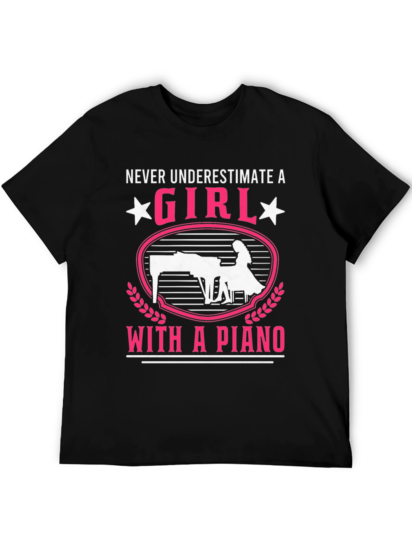 Girl With a Piano T-Shirt