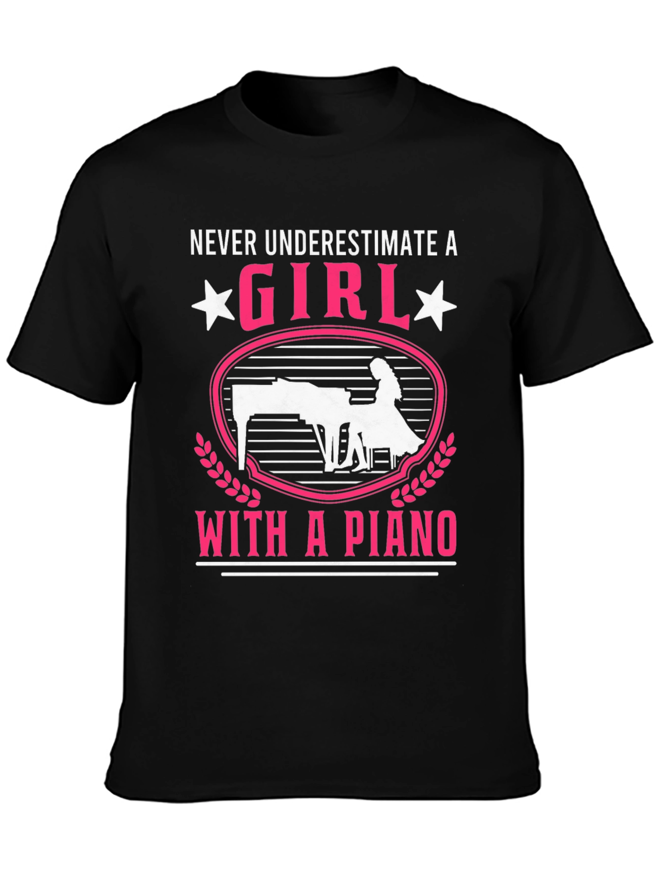 Girl With a Piano T-Shirt