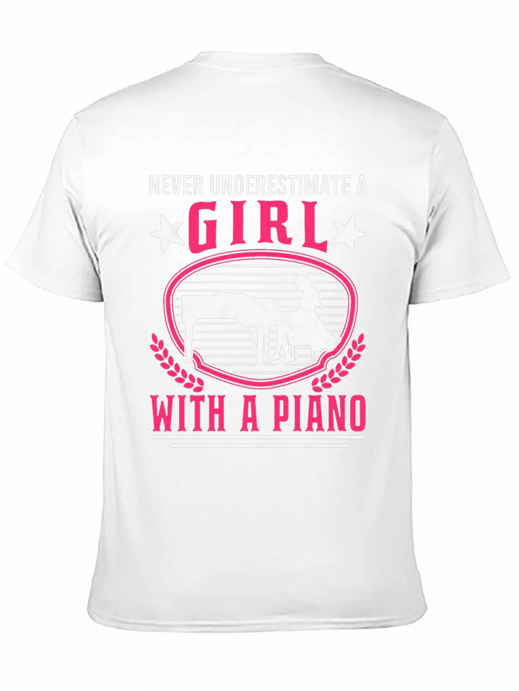 Girl With a Piano T-Shirt