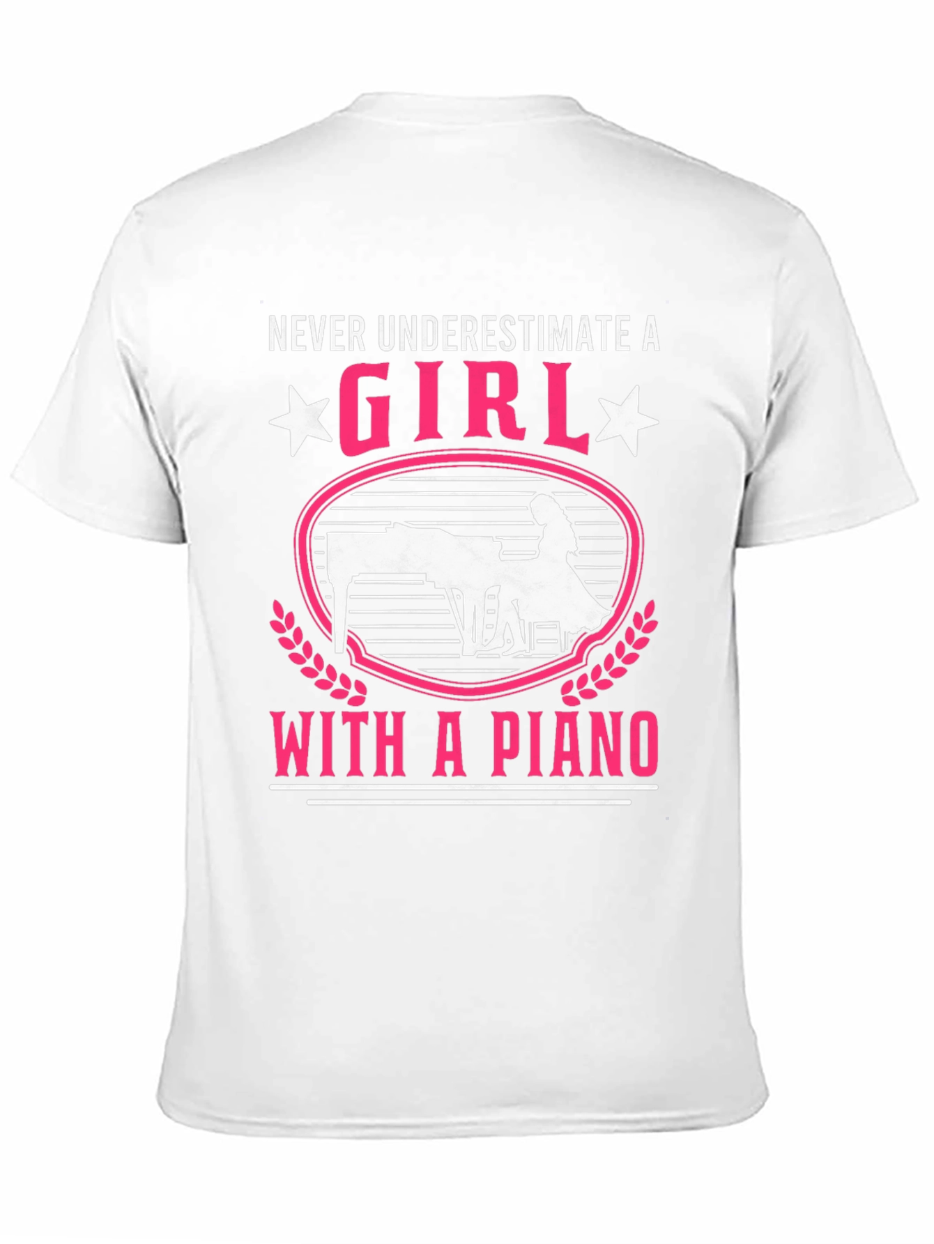 Girl With a Piano T-Shirt