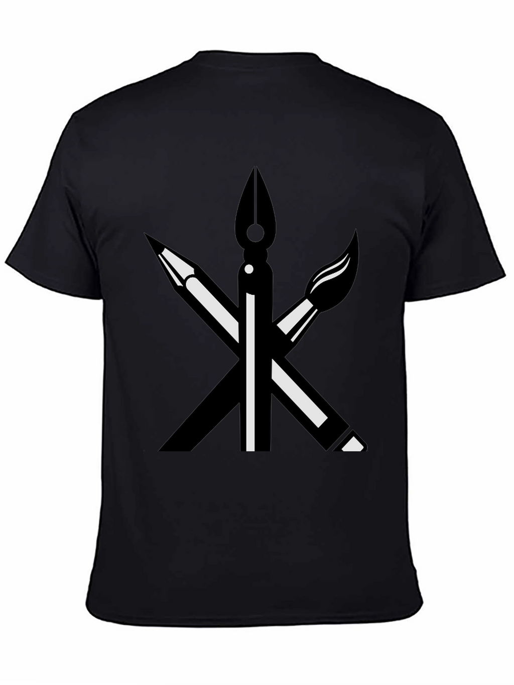 Artists Toolkit Graphic Tee - Black Cotton Shirt