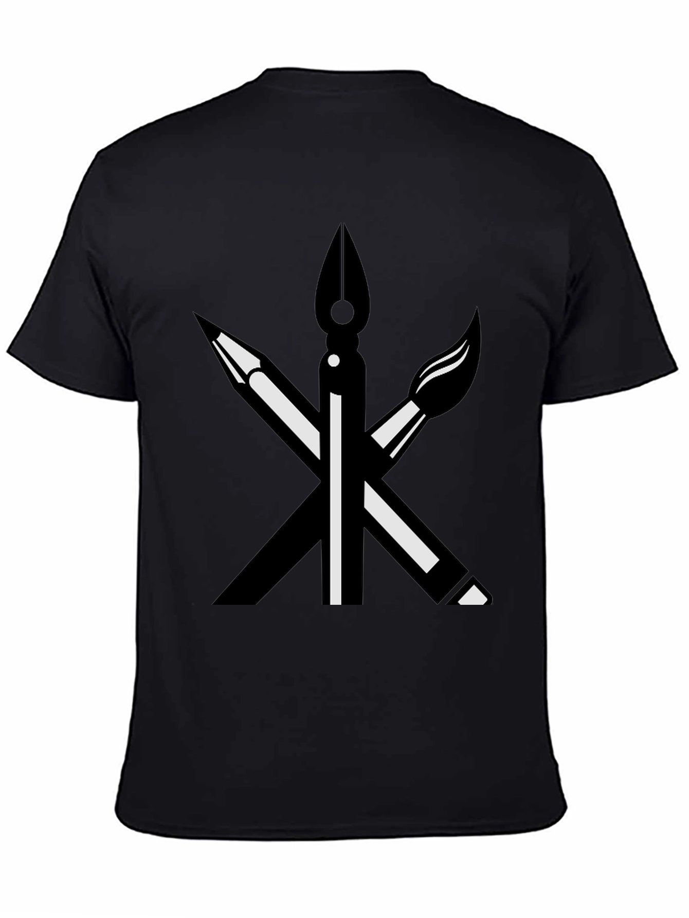 Artists Toolkit Graphic Tee - Black Cotton Shirt
