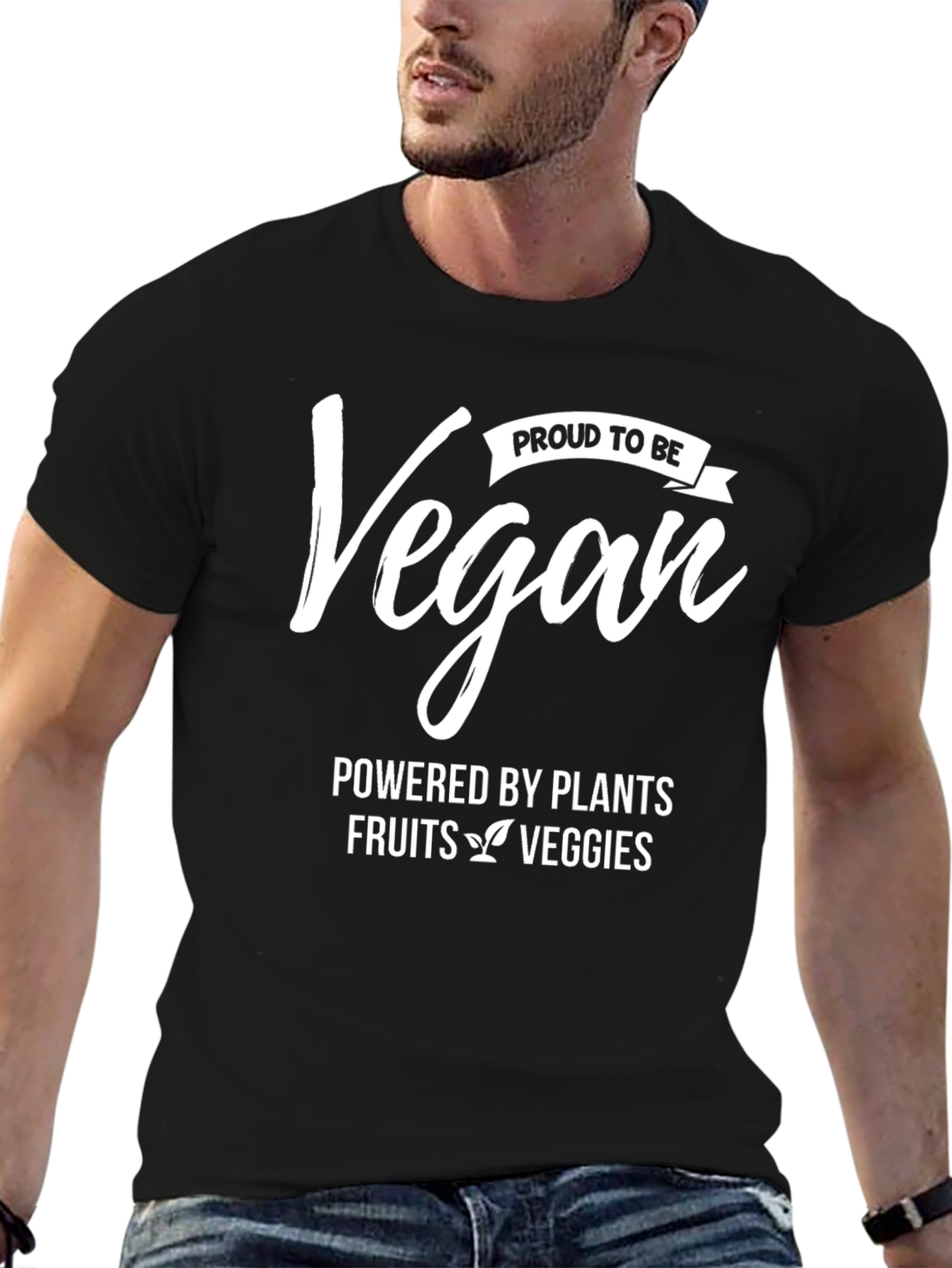 Proud Vegan T-Shirt - Powered by Plants!