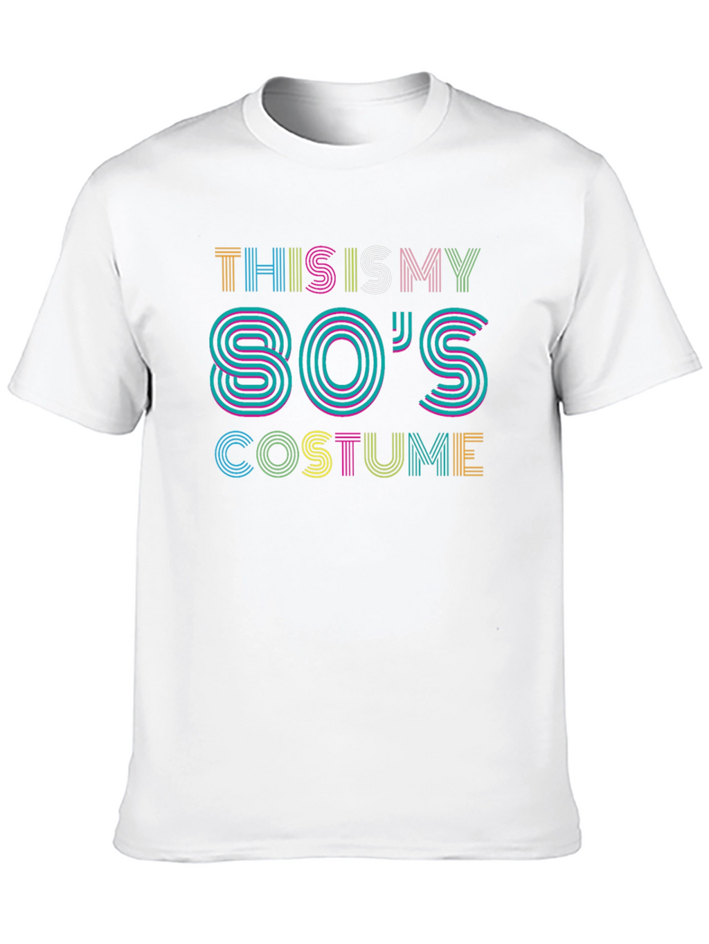 80s Costume T-Shirt - Retro Style Party Tee