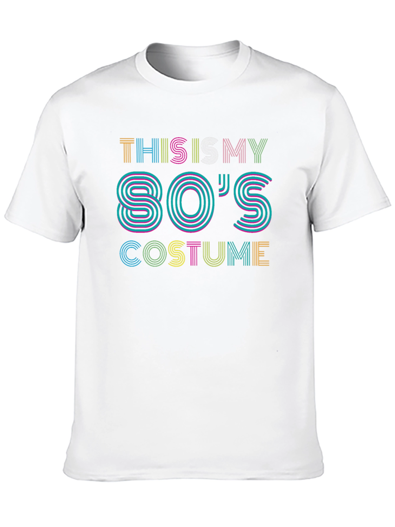 80s Costume T-Shirt - Retro Style Party Tee