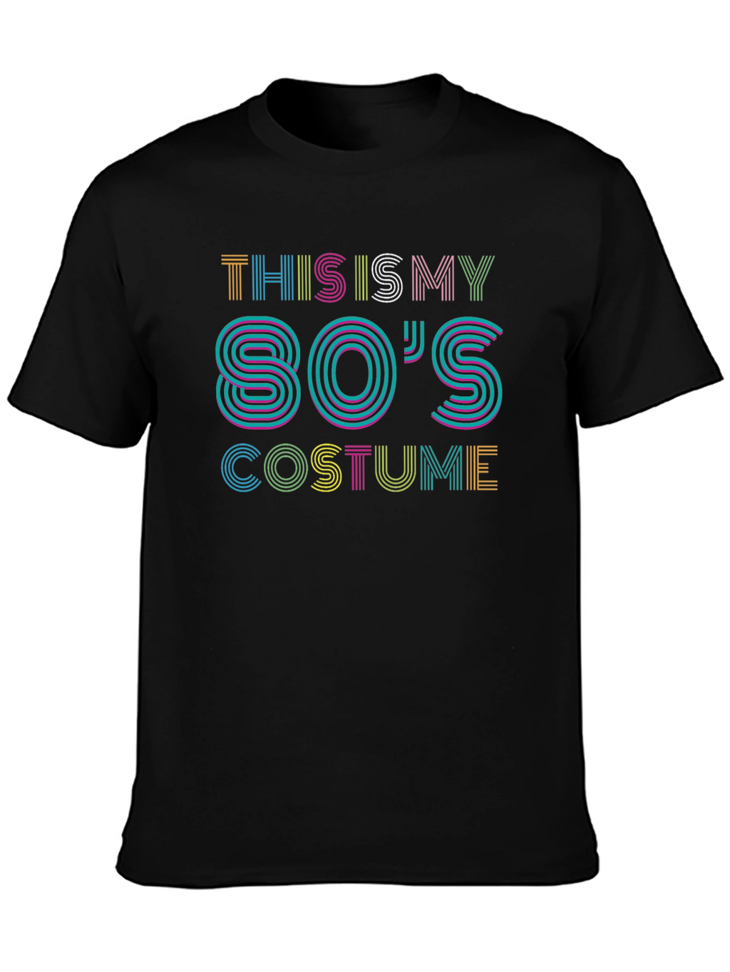 80s Costume T-Shirt - Retro Style Party Tee