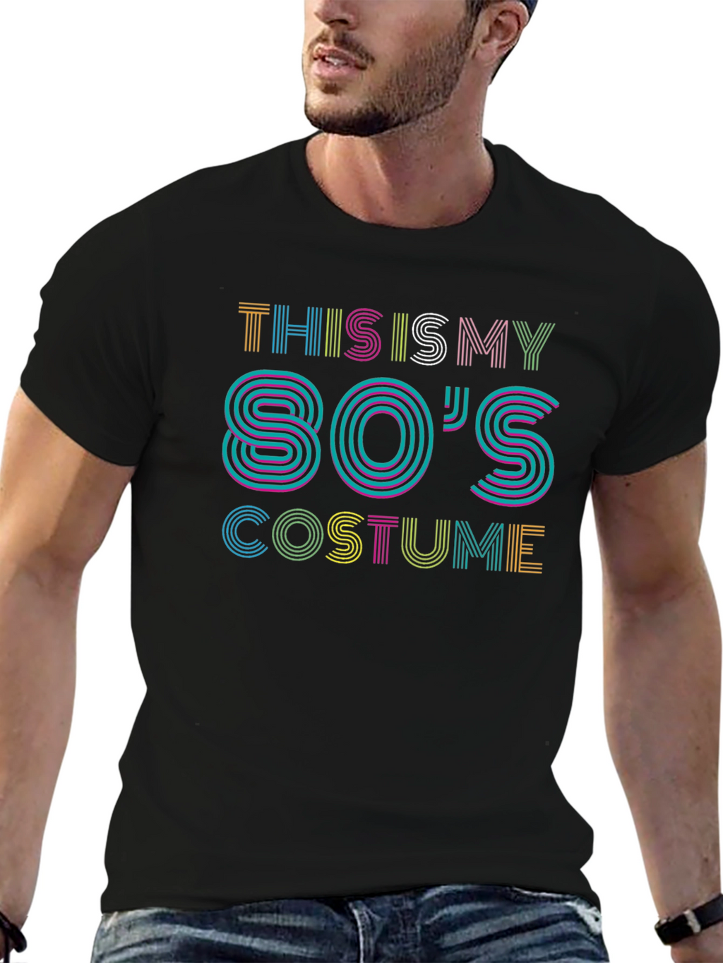 80s Costume T-Shirt - Retro Style Party Tee