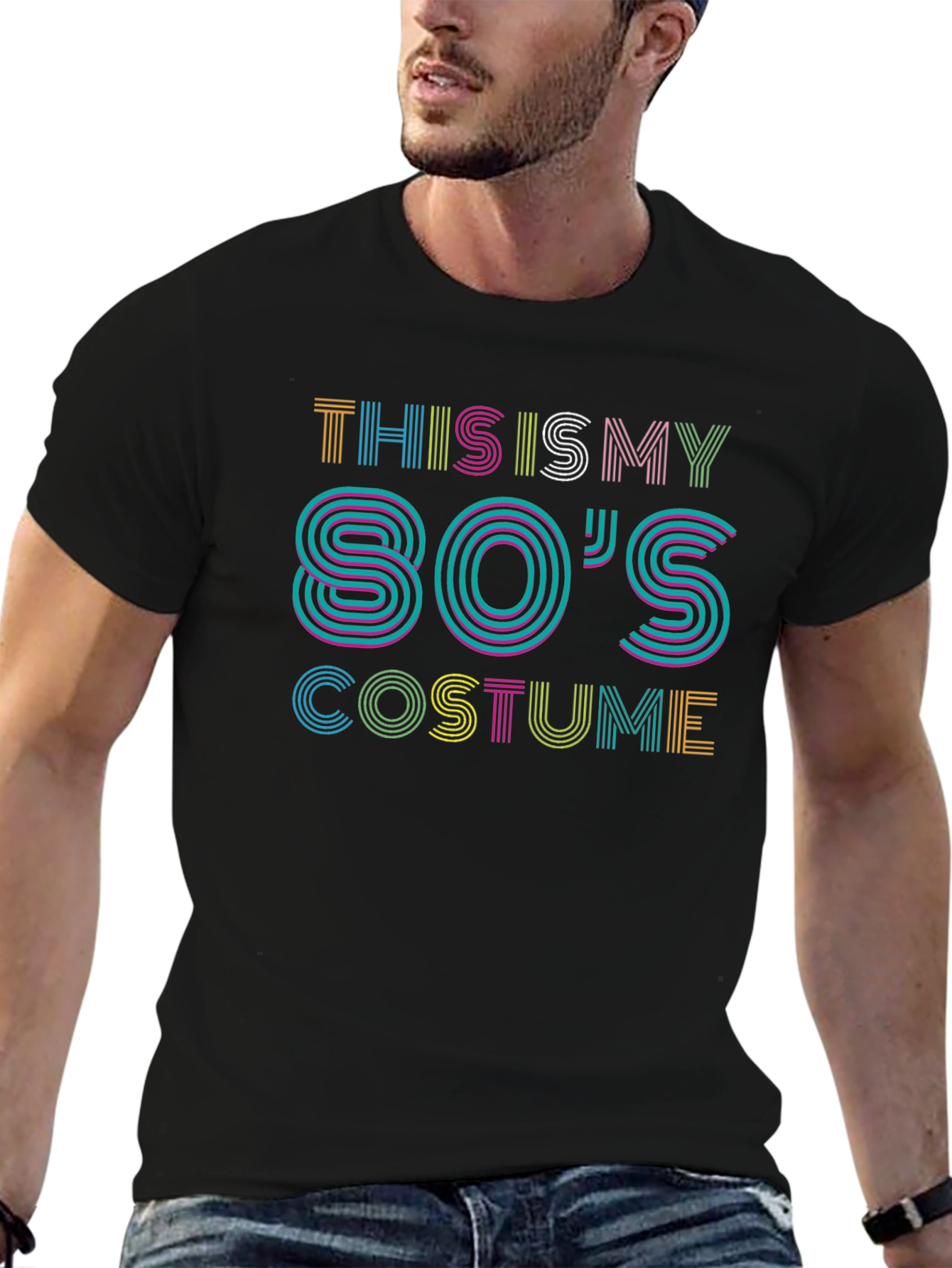 80s Costume T-Shirt - Retro Style Party Tee