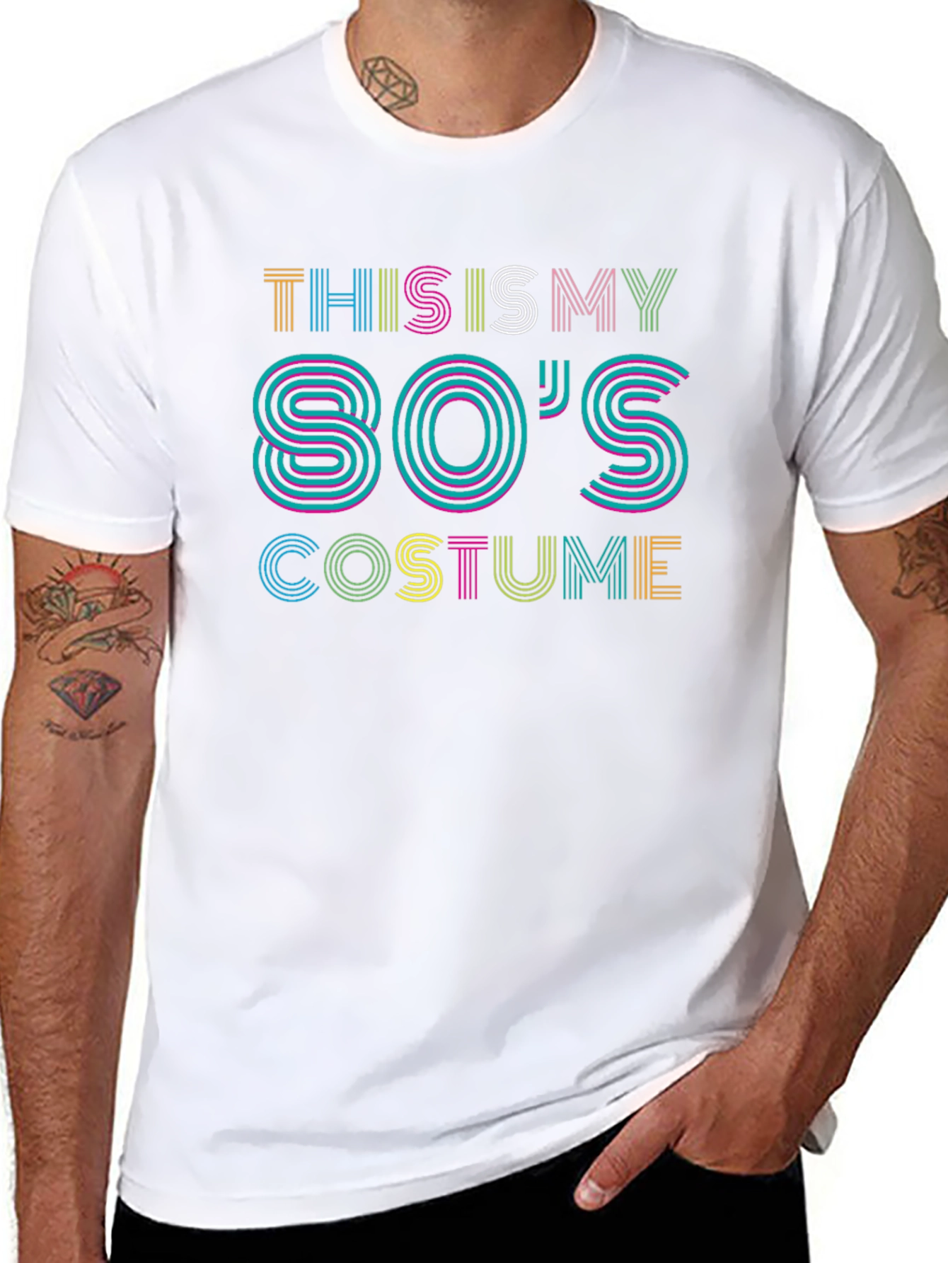 80s Costume T-Shirt - Retro Style Party Tee