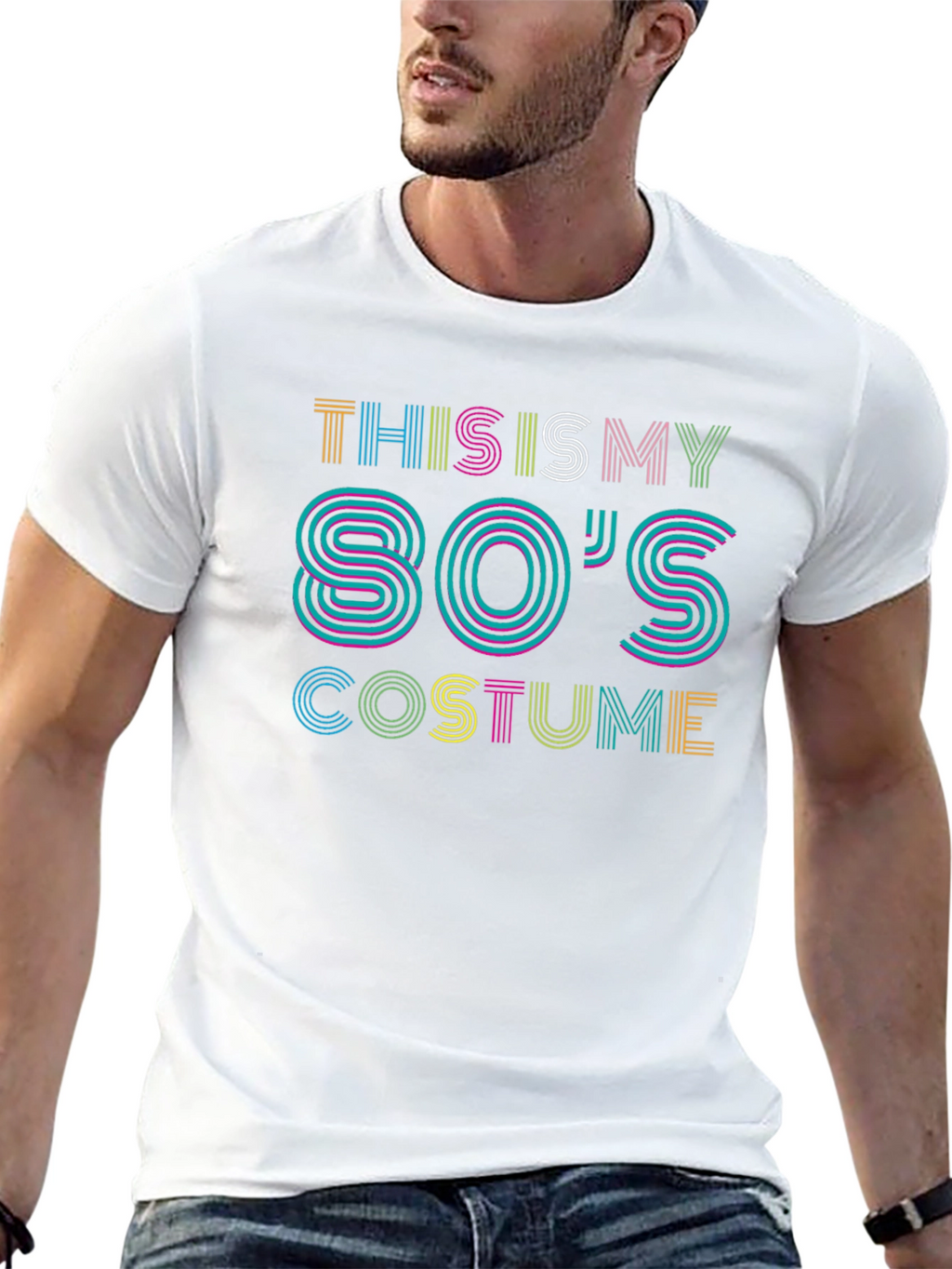 80s Costume T-Shirt - Retro Style Party Tee