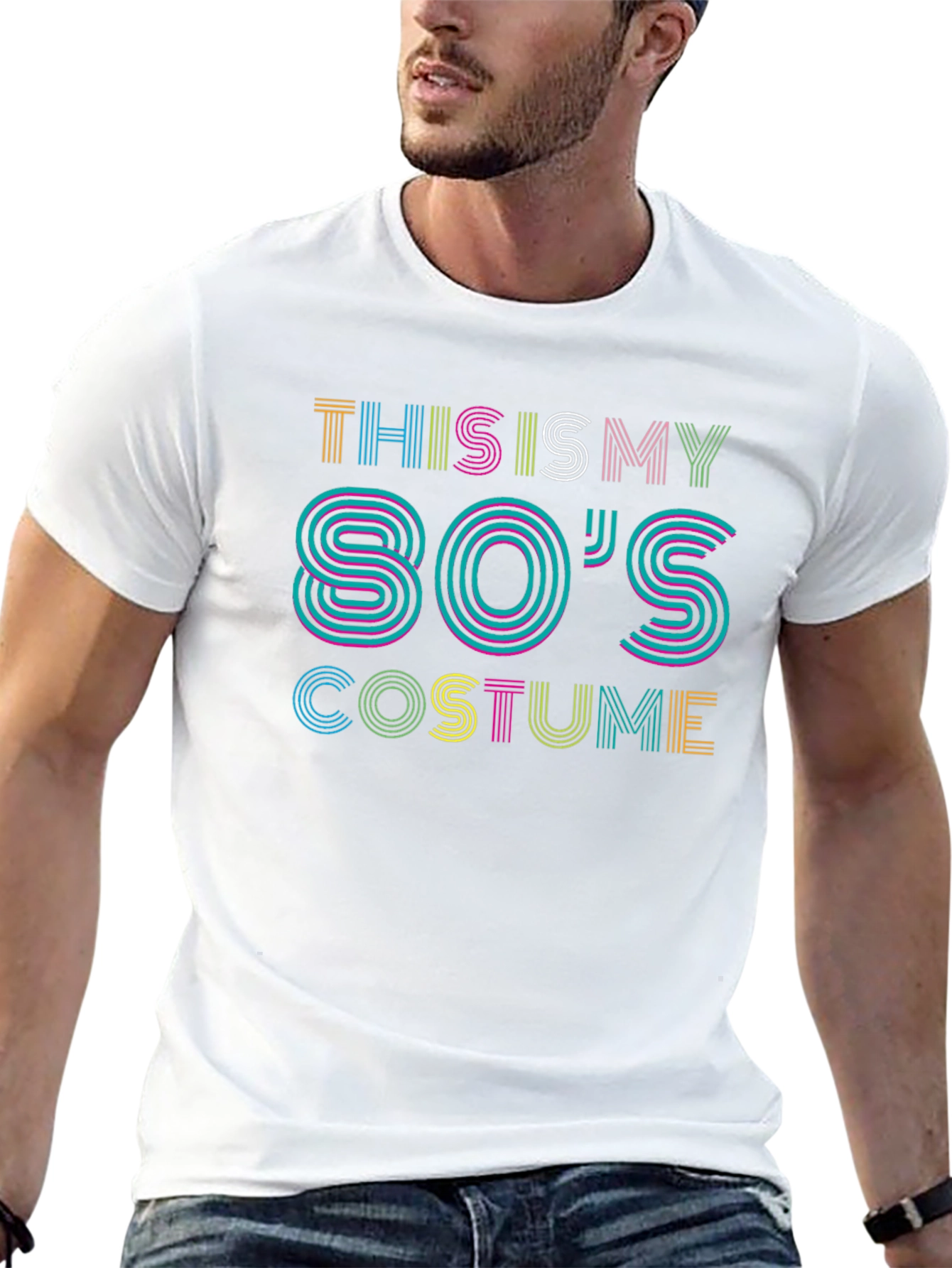 80s Costume T-Shirt - Retro Style Party Tee