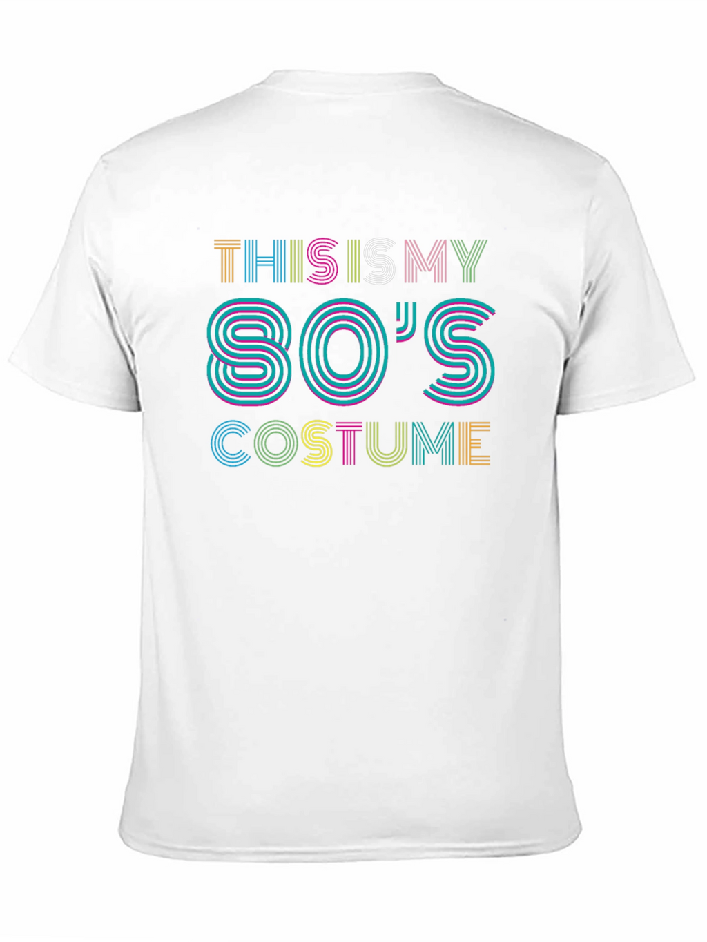 80s Costume T-Shirt - Retro Style Party Tee