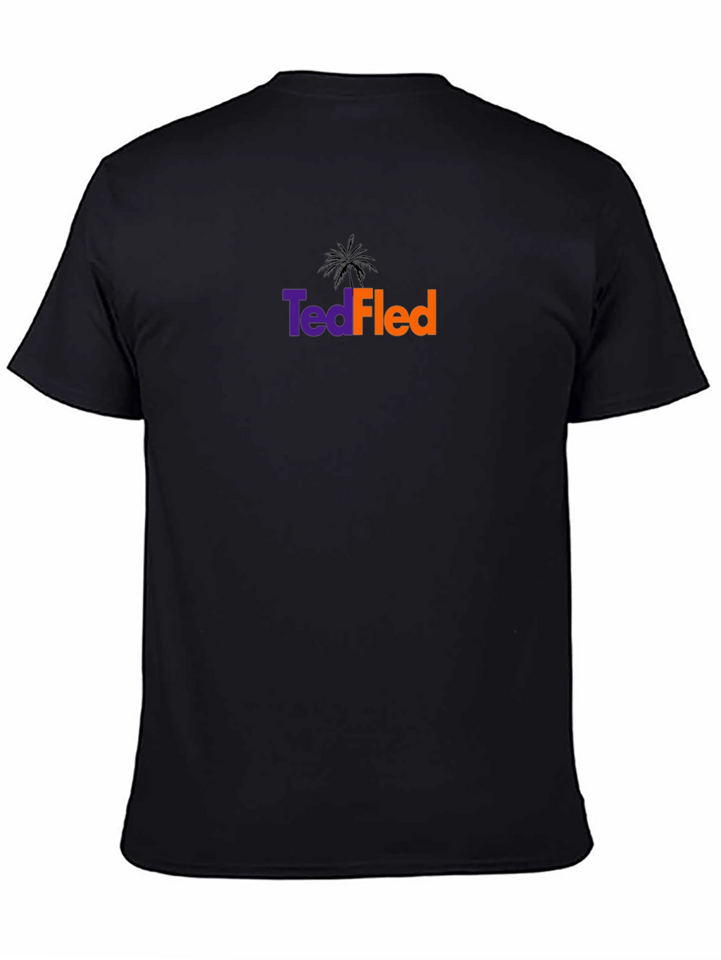 TedFled Funny T-Shirt - Black Novelty Tee