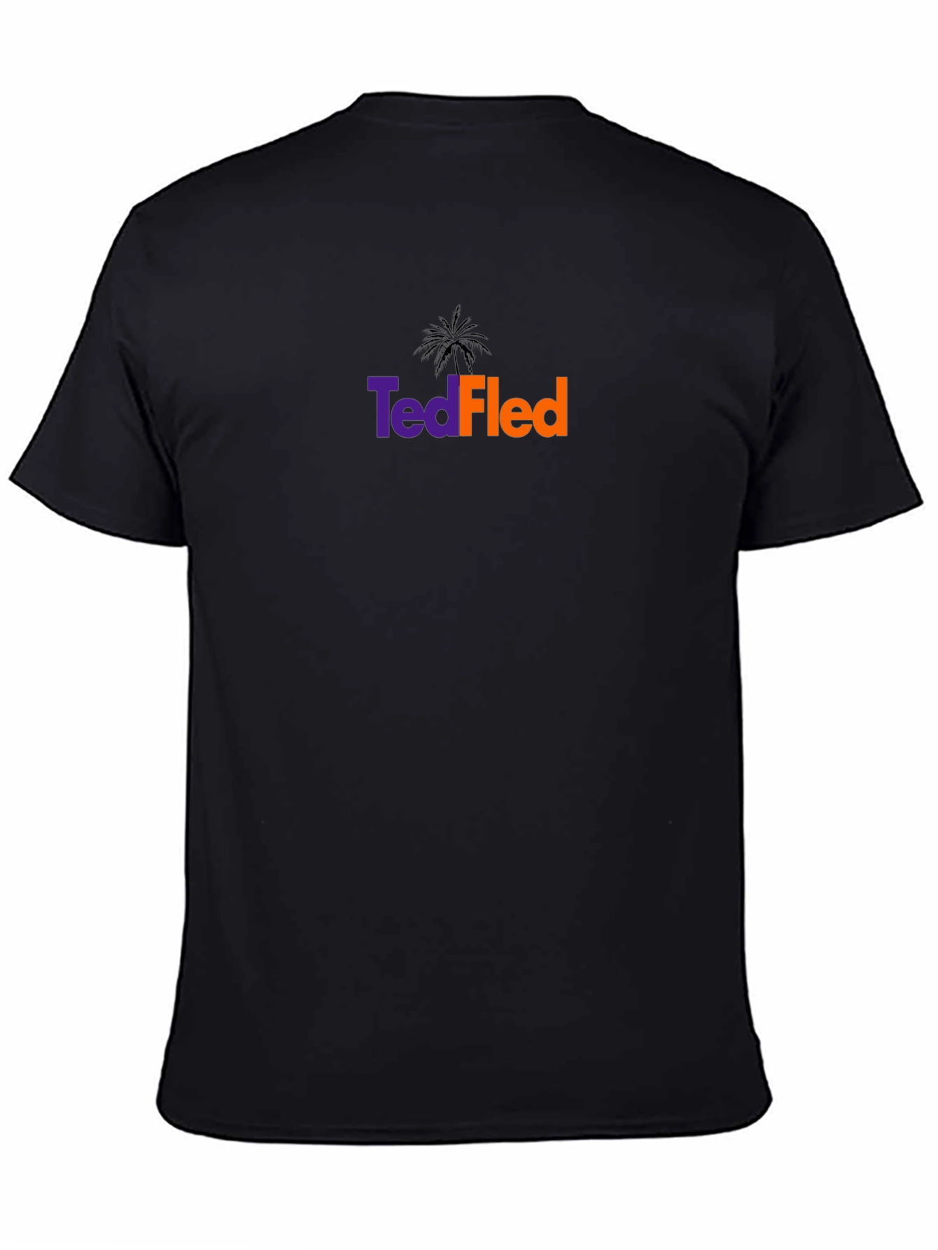 TedFled Funny T-Shirt - Black Novelty Tee