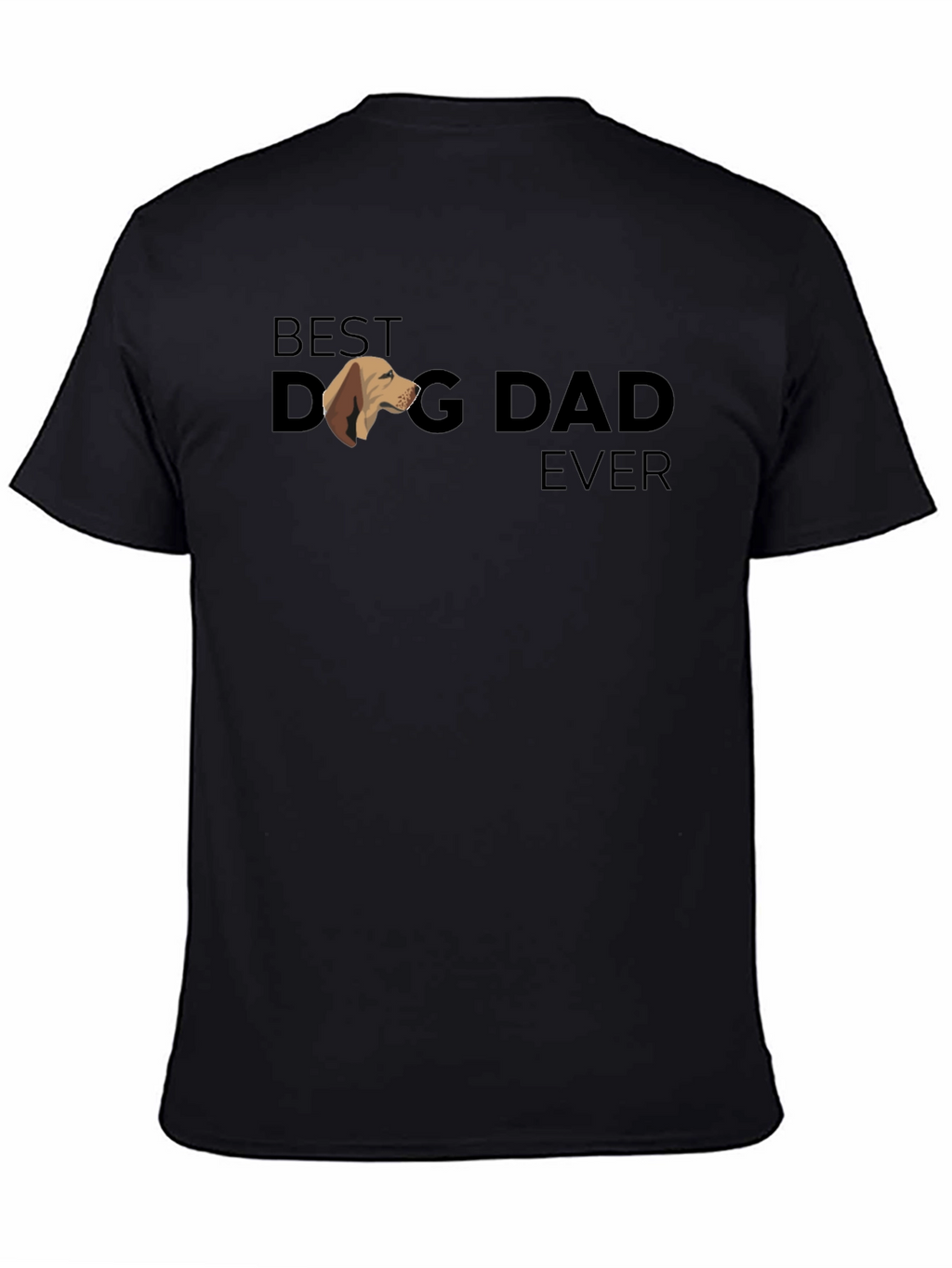Best Dog Dad Ever T-Shirt - Black