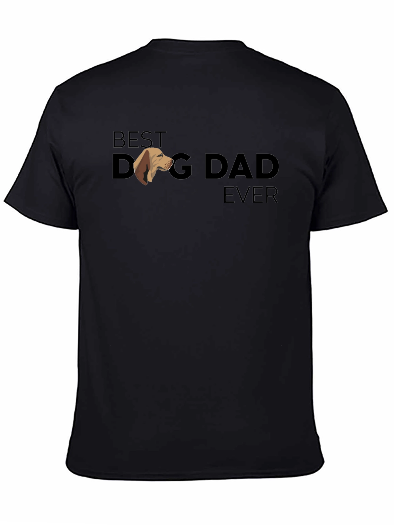 Best Dog Dad Ever T-Shirt - Black