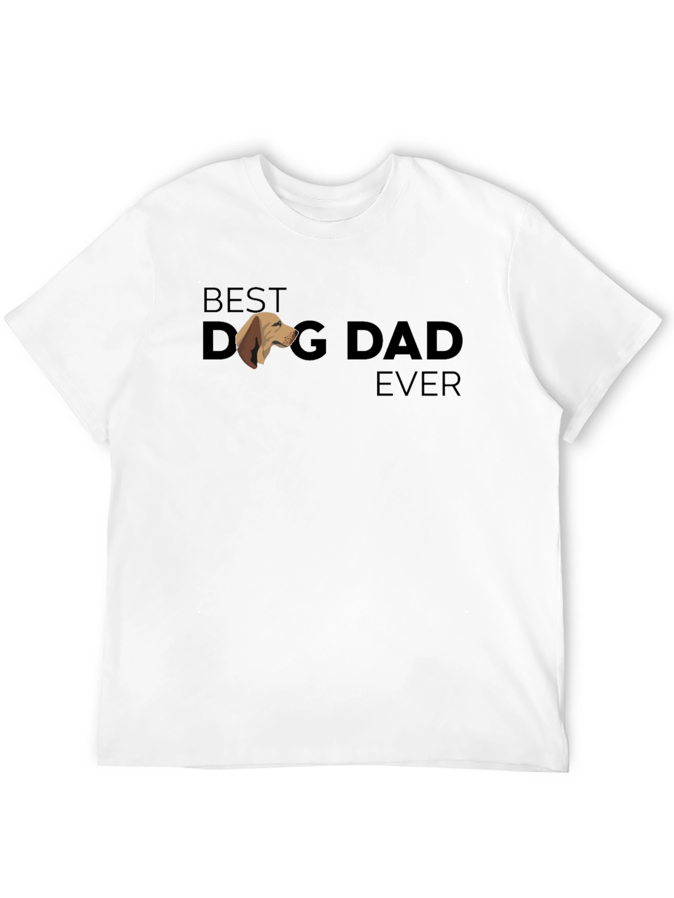 Best Dog Dad Ever T-Shirt - Black