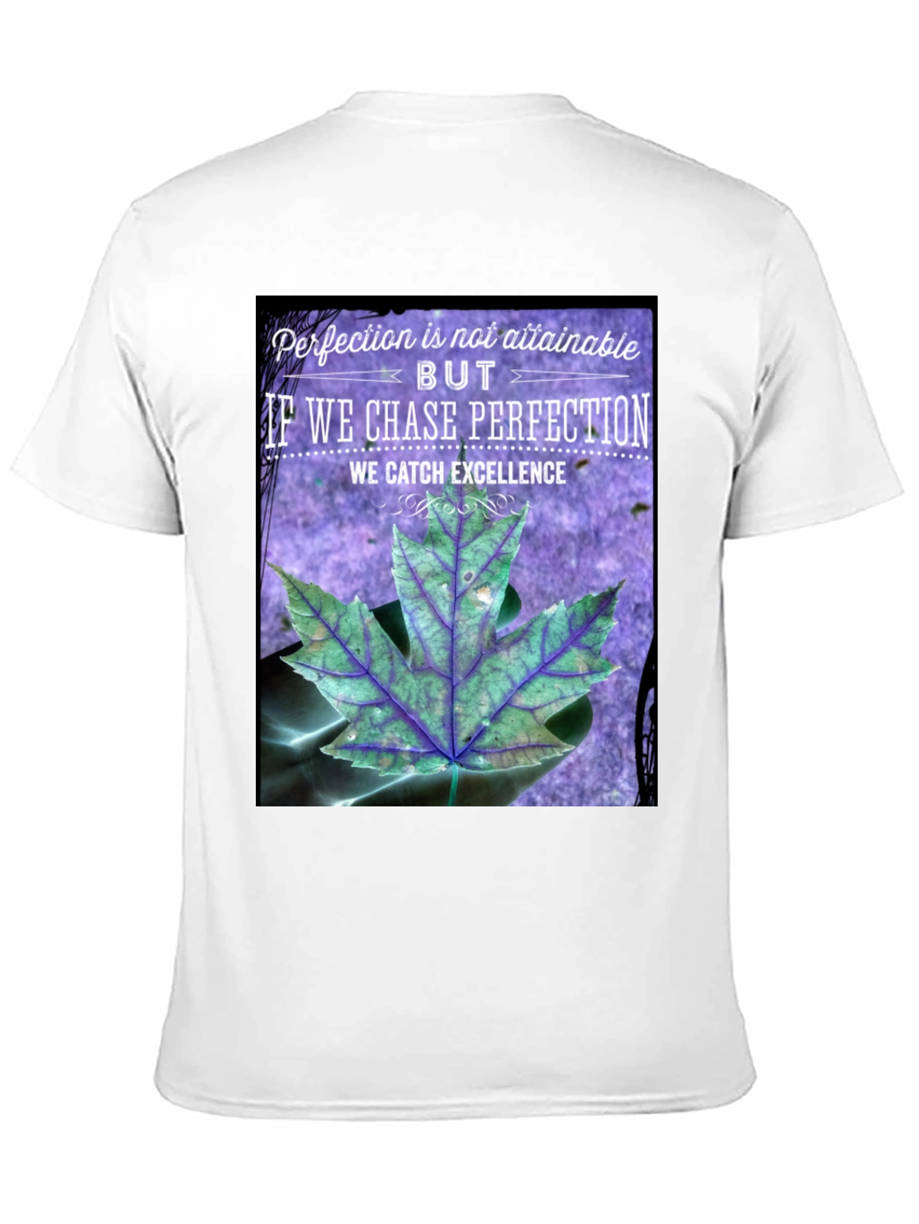 Perfection Chasing Excellence Graphic T-Shirt
