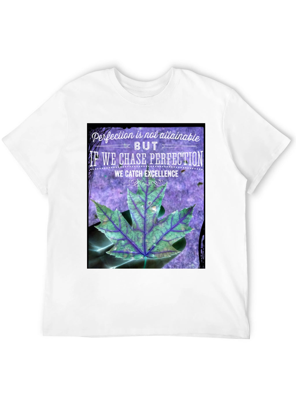 Perfection Chasing Excellence Graphic T-Shirt