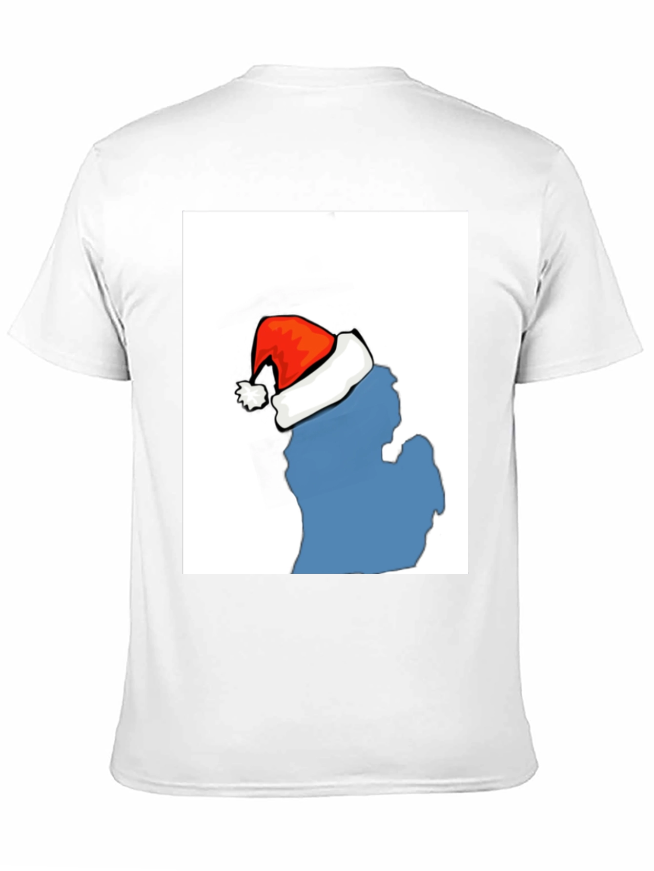 Michigan Santa Hat T-Shirt