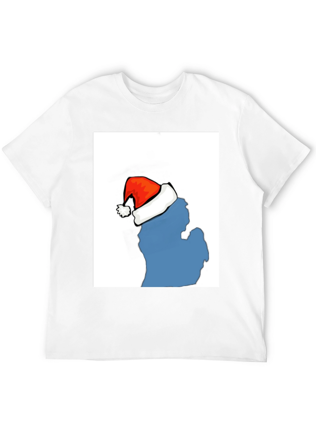 Michigan Santa Hat T-Shirt