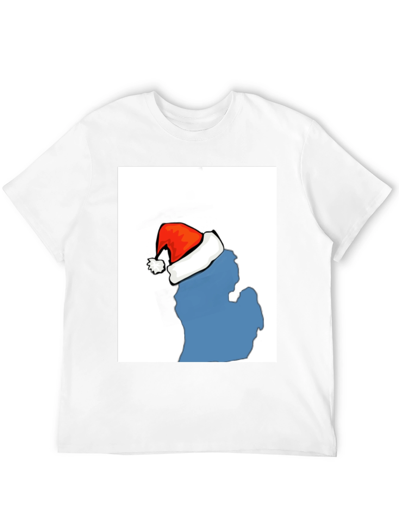 Michigan Santa Hat T-Shirt