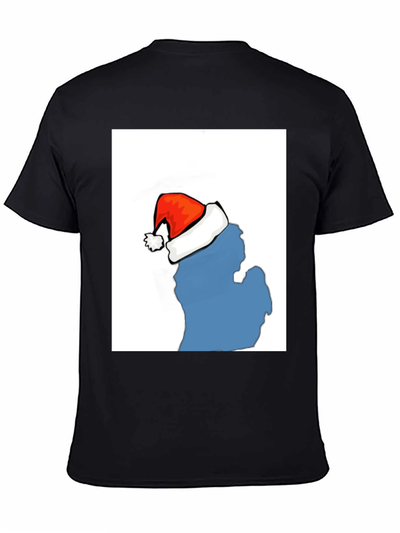 Michigan Santa Hat T-Shirt