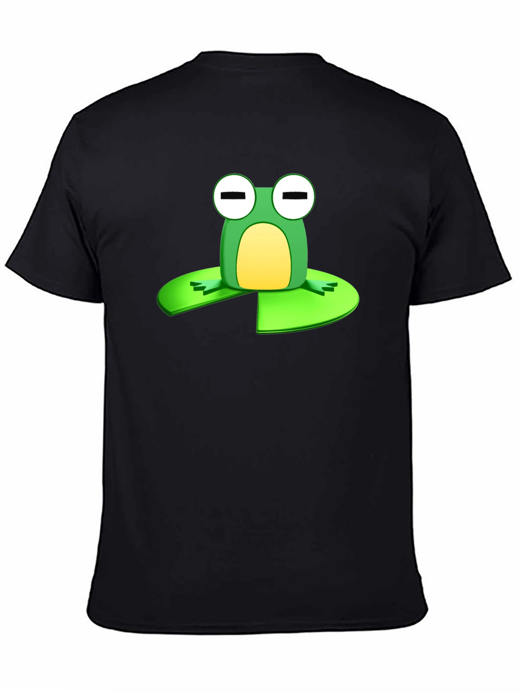 Frog on Lily Pad Graphic T-Shirt
